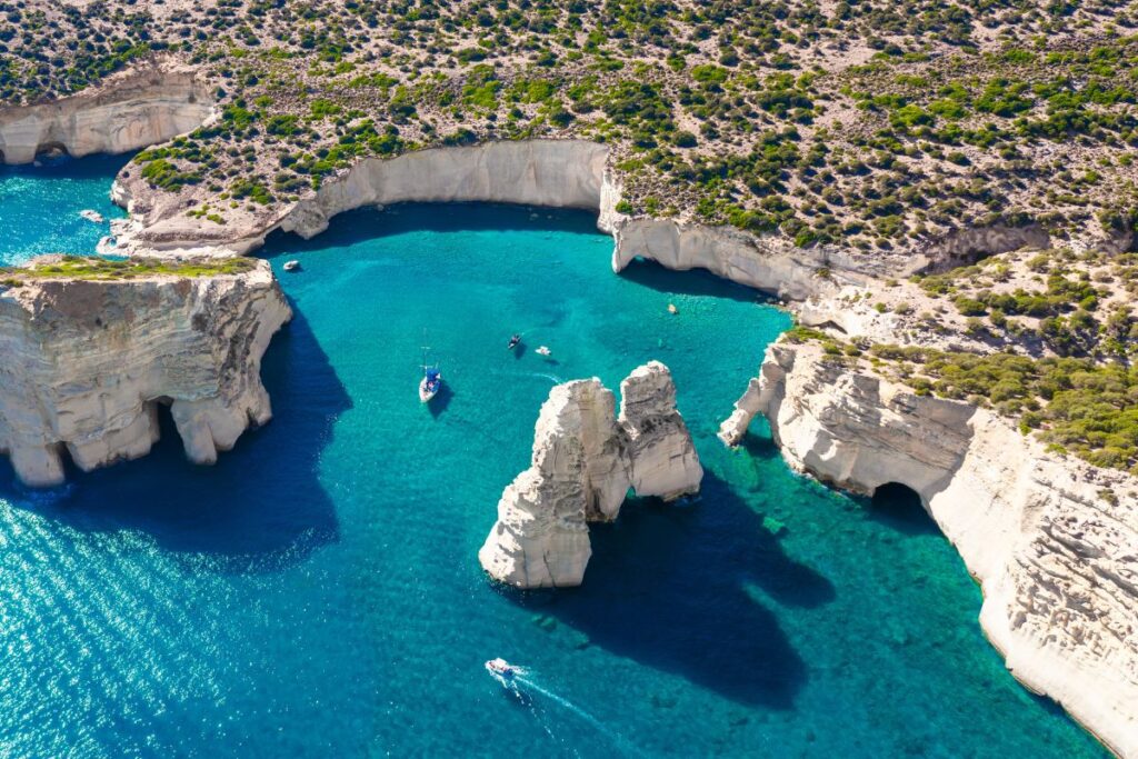 🌍 Top 5 Best Places in the World for Summer Vacation milos kleftiko beach